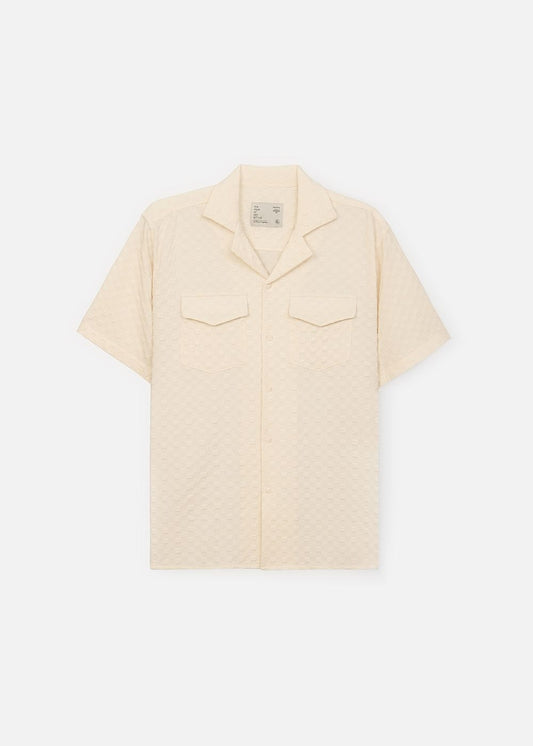 Áo Sơ Mi No Style M82 Trắng Kem