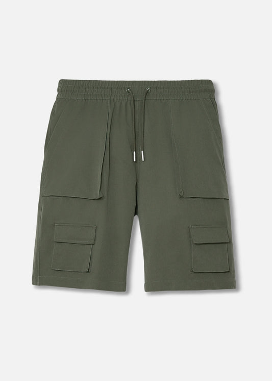 Quần Short No Style M91 Xám Rêu