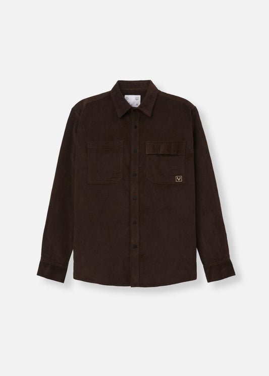 Áo Sơ Mi No Style M65 Nâu Đậm