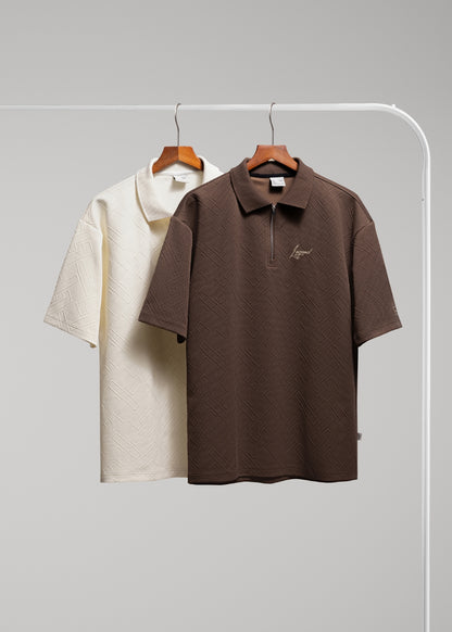 Áo Polo No Style M128 Kem