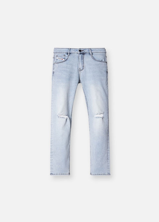 Quần Jean Seventy Seven 51 Xanh Trắng