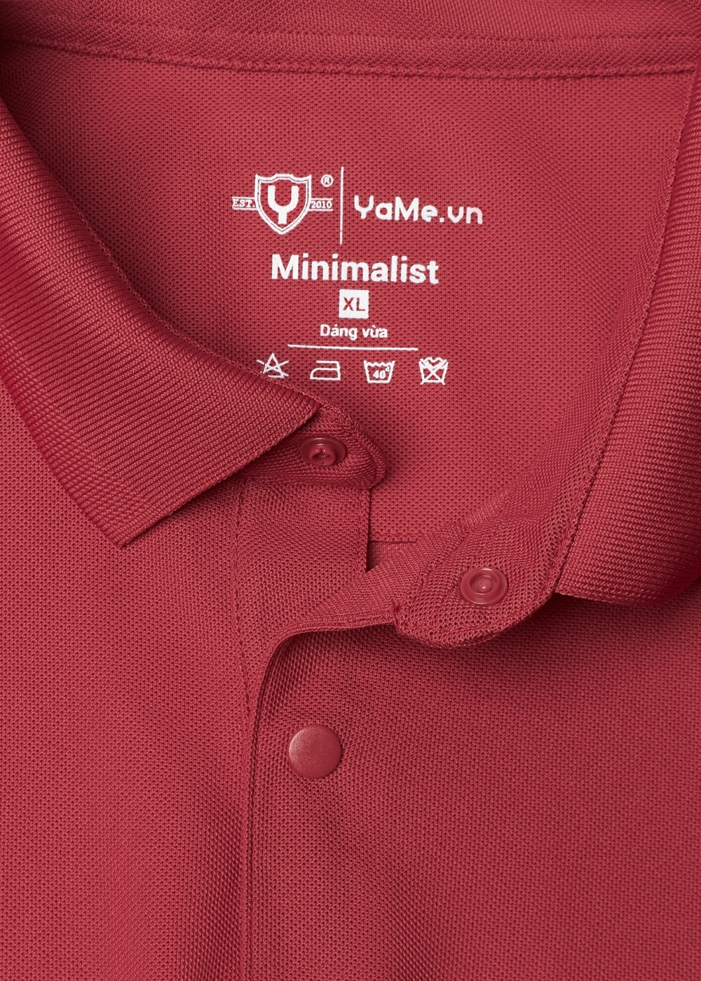Áo Polo The Minimalist 001 Đỏ Cam