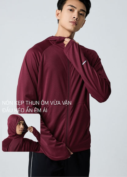 Áo Khoác Thể Thao Áo Khoác The Beginner M006 Đỏ