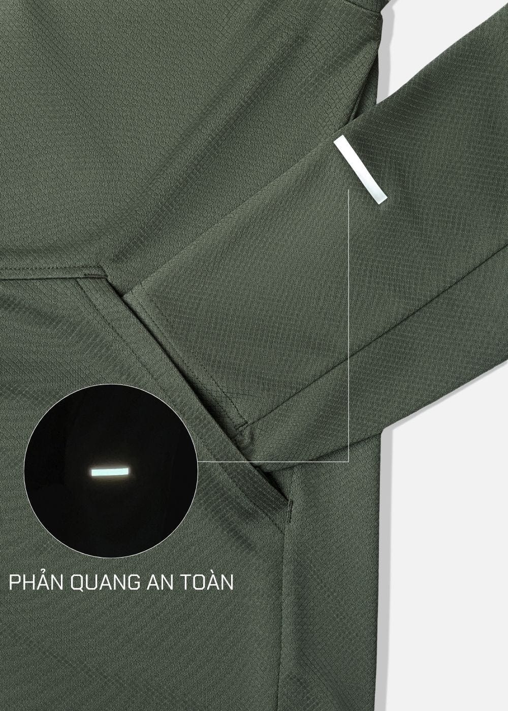 Áo Khoác Thể Thao Áo Khoác The Beginner M006 Xanh Rêu