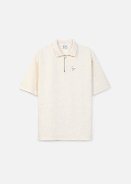 Áo Thun Cổ Polo Tay Ngắn Áo Polo No Style M128 Kem