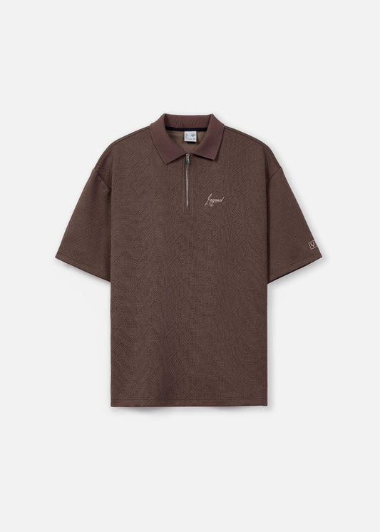 Áo Thun Cổ Polo Tay Ngắn Áo Polo No Style M128 Nâu