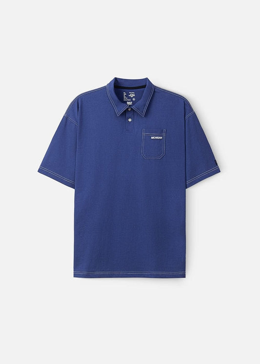Áo Thun Cổ Polo Tay Ngắn Áo Polo No Style M27 Xanh Đen