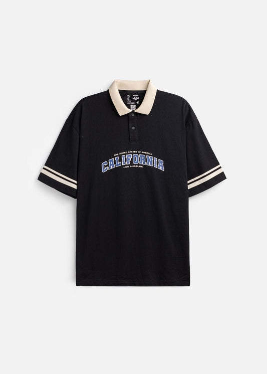 Áo Thun Cổ Polo Tay Ngắn Áo Polo No Style M28 Đen