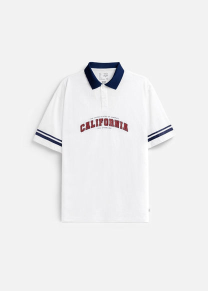 Áo Thun Cổ Polo Tay Ngắn Áo Polo No Style M28 Trắng