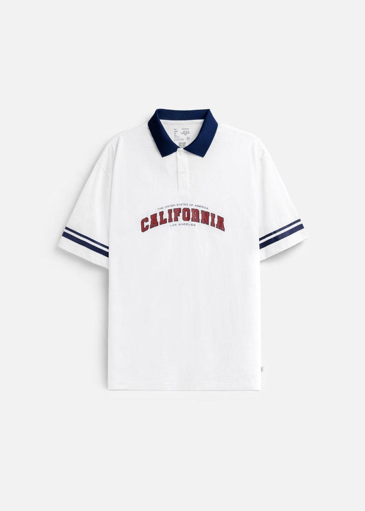 Áo Thun Cổ Polo Tay Ngắn Áo Polo No Style M28 Trắng