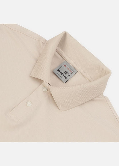 Áo Thun Cổ Polo Tay Ngắn Áo Polo Non Branded 03 Be