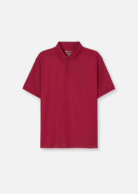 Áo Thun Cổ Polo Tay Ngắn Áo Polo Non Branded 45 Đỏ Đô
