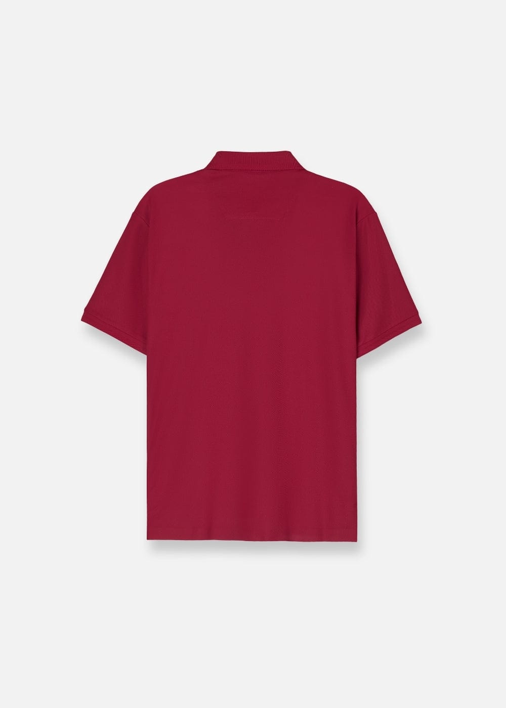 Áo Thun Cổ Polo Tay Ngắn Áo Polo Non Branded 45 Đỏ Đô
