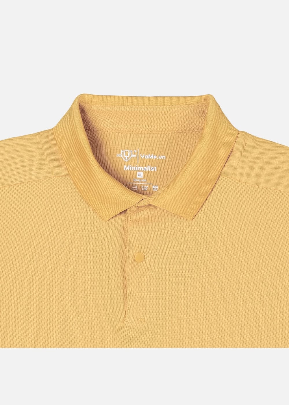 Áo Thun Cổ Polo Tay Ngắn Áo Polo The Minimalist 001 Vàng