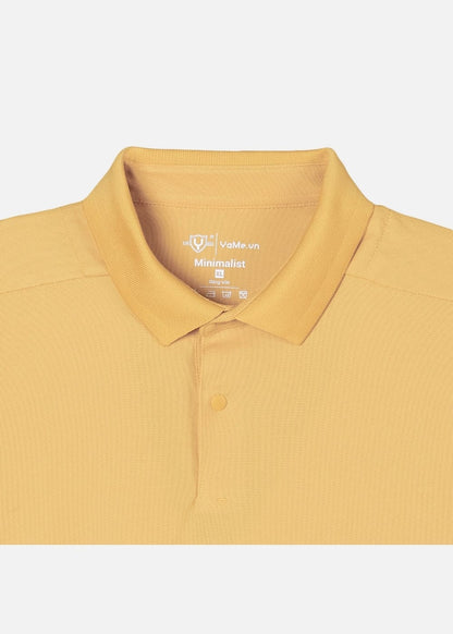 Áo Thun Cổ Polo Tay Ngắn Áo Polo The Minimalist 001 Vàng