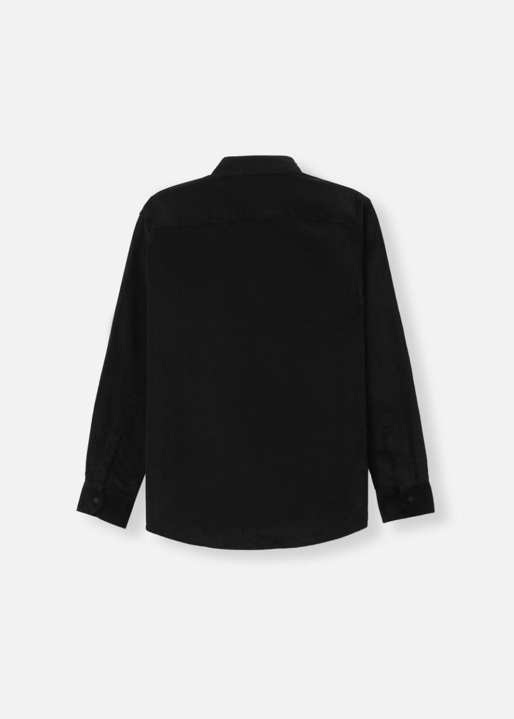 Áo Sơ Mi Tay Dài Cổ Bẻ Áo Sơ Mi No Style M65 Đen