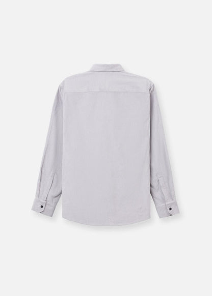 Áo Sơ Mi Tay Dài Cổ Bẻ Áo Sơ Mi No Style M65 Xám
