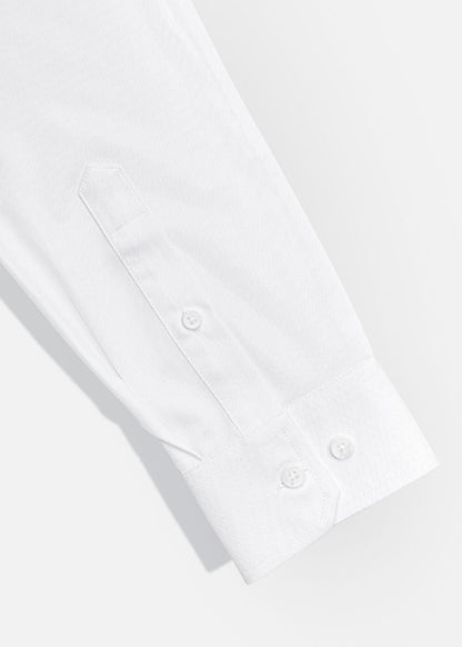 Áo Sơ Mi Tay Dài Cổ Bẻ Áo Sơ Mi Non-Iron 01 Trắng