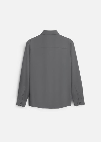 Áo Sơ Mi Tay Dài Cổ Bẻ Áo Sơ Mi Non-Iron 01 Xanh Rêu