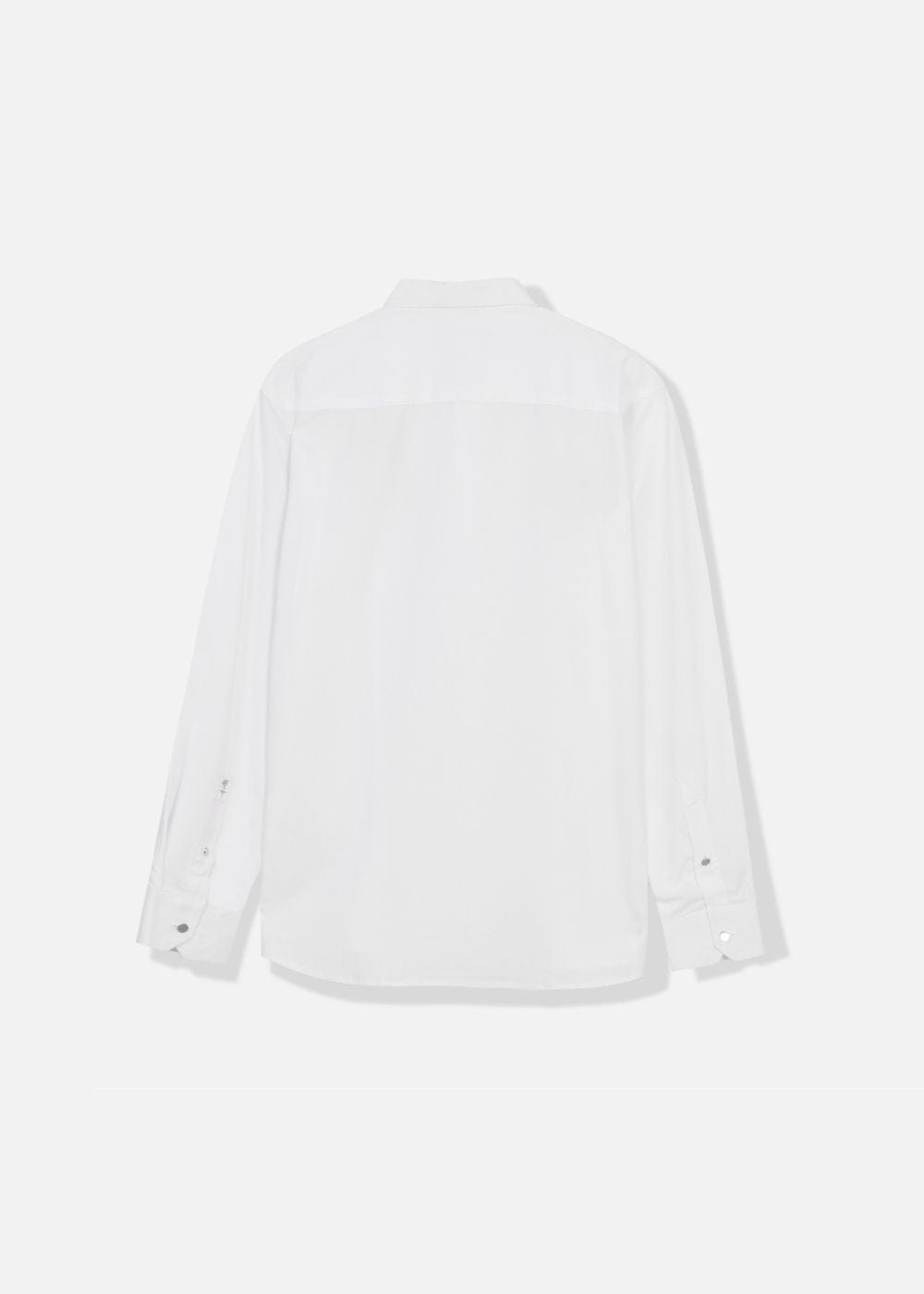Áo Sơ Mi Tay Dài Cổ Bẻ Áo Sơ Mi Non-Iron 03 Trắng