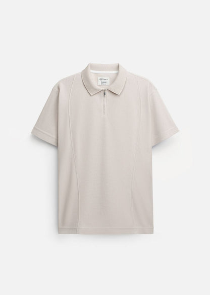 Áo Thun Cổ Polo Tay Ngắn Áo Thun Cổ Polo Tay Ngắn The Weekend 032 Kem