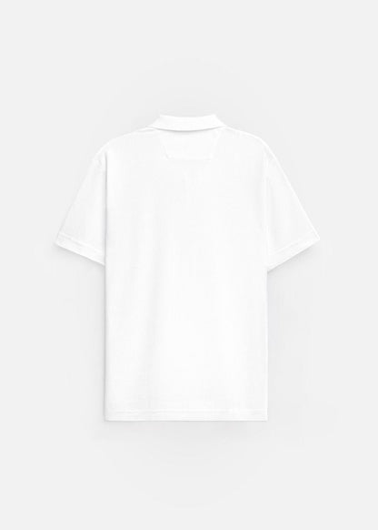 Áo Thun Cổ Polo Tay Ngắn Áo Thun Cổ Polo Tay Ngắn The Weekend 032 Trắng