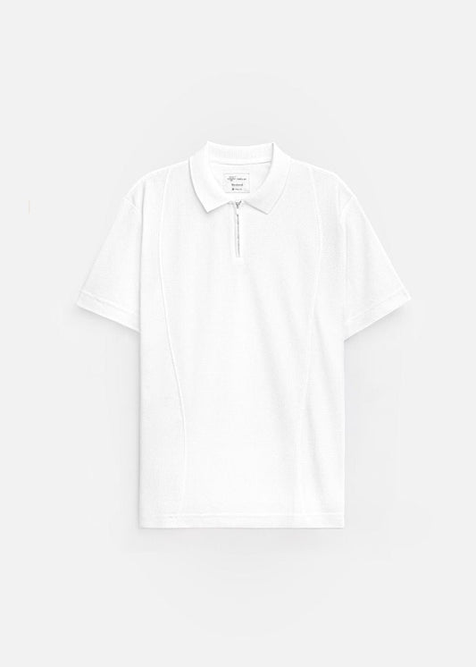 Áo Thun Cổ Polo Tay Ngắn Áo Thun Cổ Polo Tay Ngắn The Weekend 032 Trắng