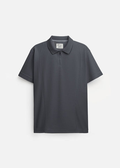 Áo Thun Cổ Polo Tay Ngắn Áo Thun Cổ Polo Tay Ngắn The Weekend 032 Xám Đậm