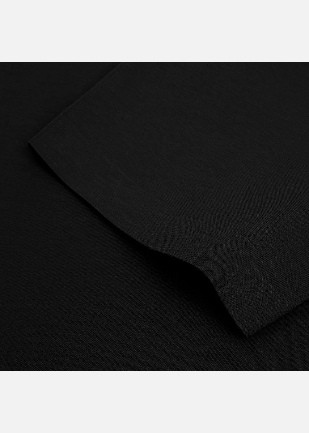 Áo Thun Cổ Tròn Tay Ngắn Áo Thun Cool Touch 08 Đen