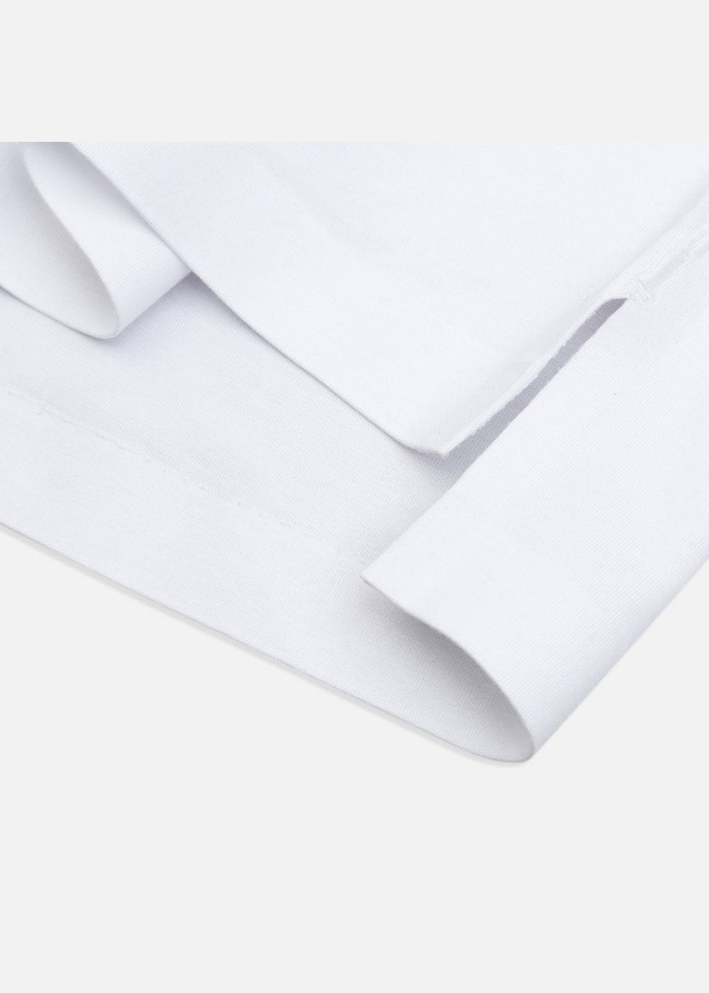 Áo Thun Cổ Tròn Tay Ngắn Áo Thun Cool Touch 08 Trắng