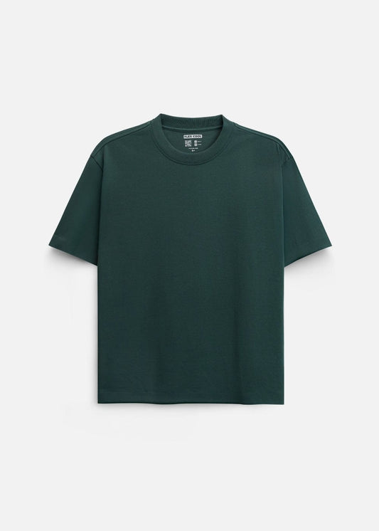 Áo Thun Cổ Tròn Tay Ngắn Áo Thun Cool Touch 08 Xanh Rêu