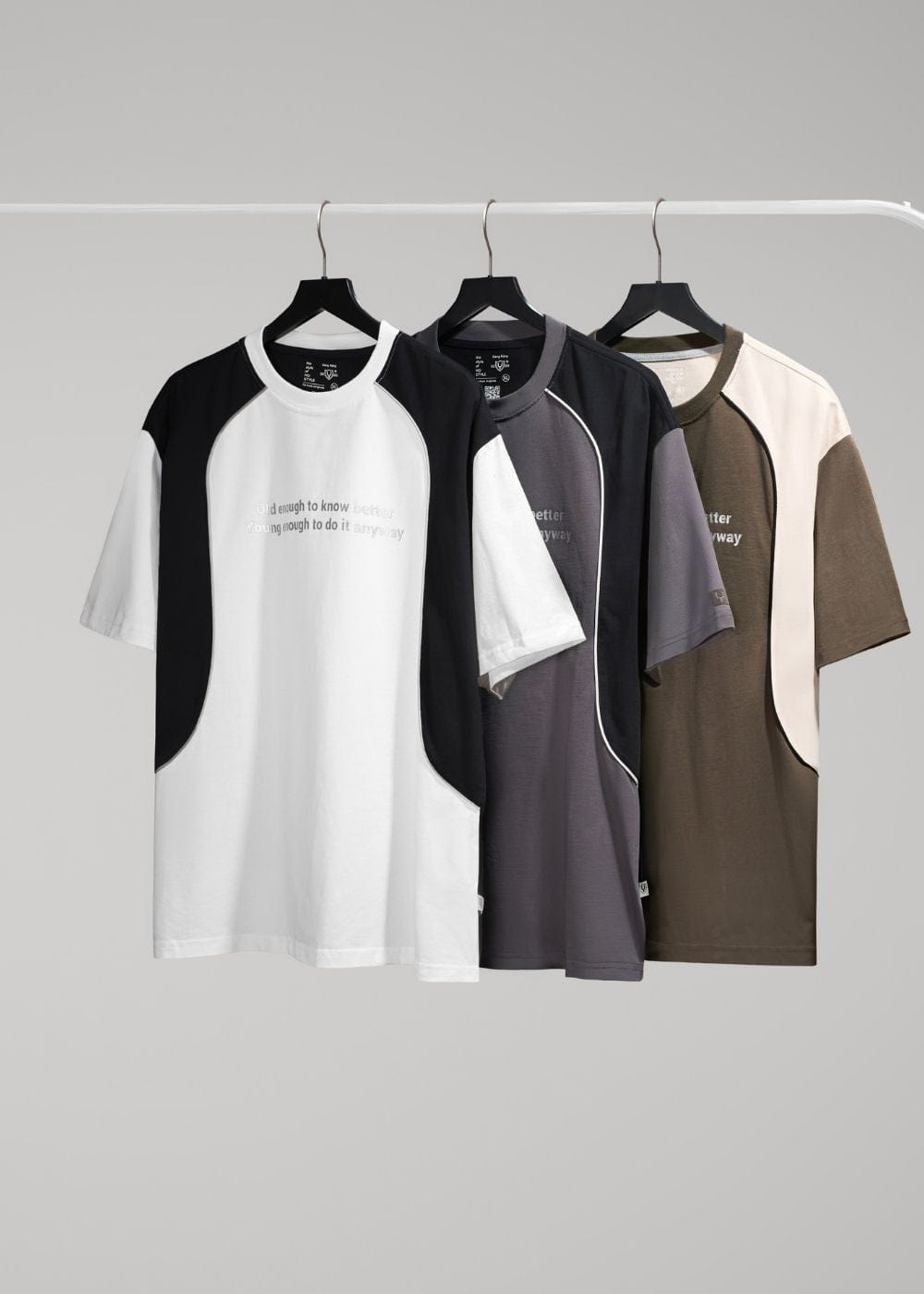 Áo Thun Cổ Tròn Tay Ngắn Áo Thun No Style M2 Rêu Đậm