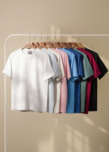 Áo Thun Cổ Tròn Tay Ngắn Áo Thun Non Branded 01 Đen
