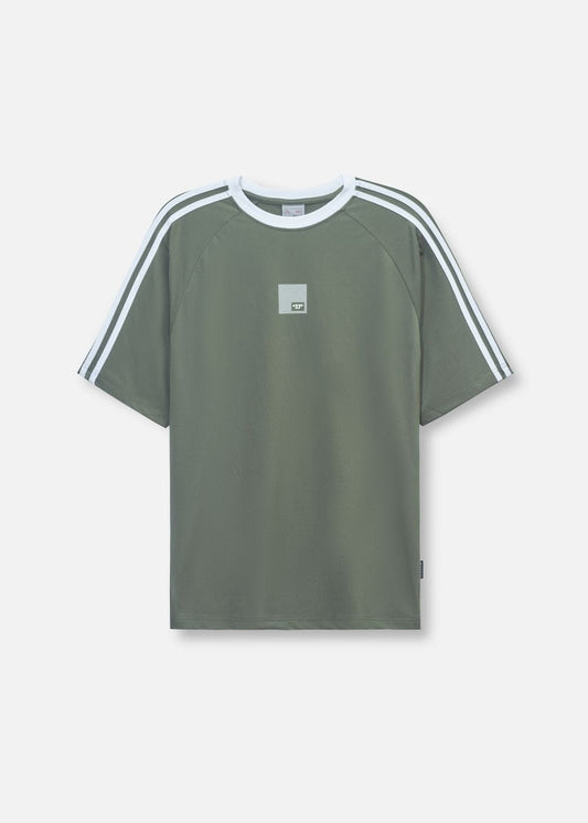 Áo Thun Cổ Tròn Tay Ngắn Áo Thun Seventy Seven 13 Xanh Rêu