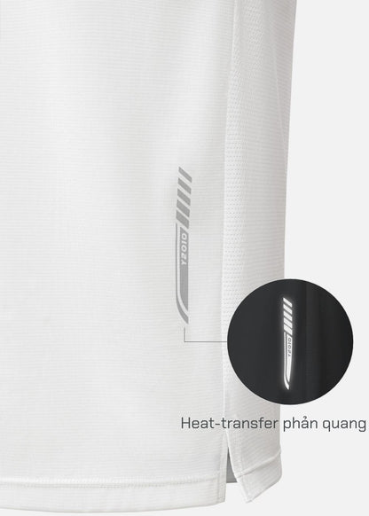 Áo Thun Cổ Tròn Tay Dài Áo Thun The Trainer 005 Trắng