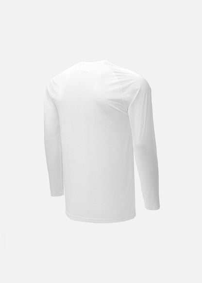 Áo Thun Cổ Tròn Tay Dài Áo Thun The Trainer 005 Trắng