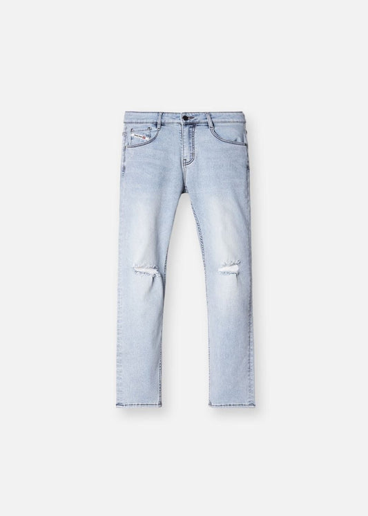 Quần Jean SlimFit Quần Jean Seventy Seven 51 Xanh Trắng