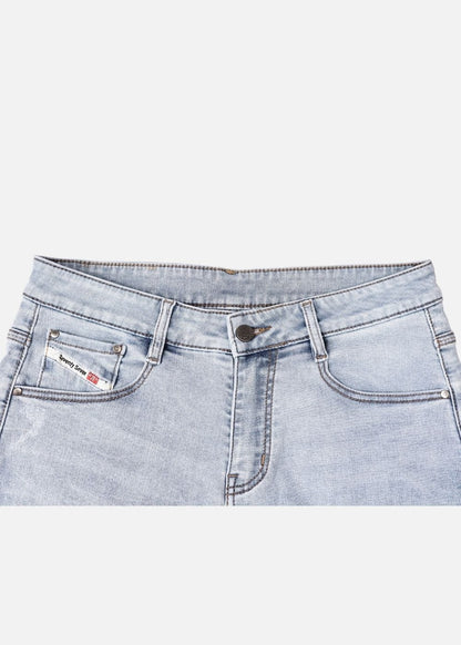 Quần Jean SlimFit Quần Jean Seventy Seven 51 Xanh Trắng