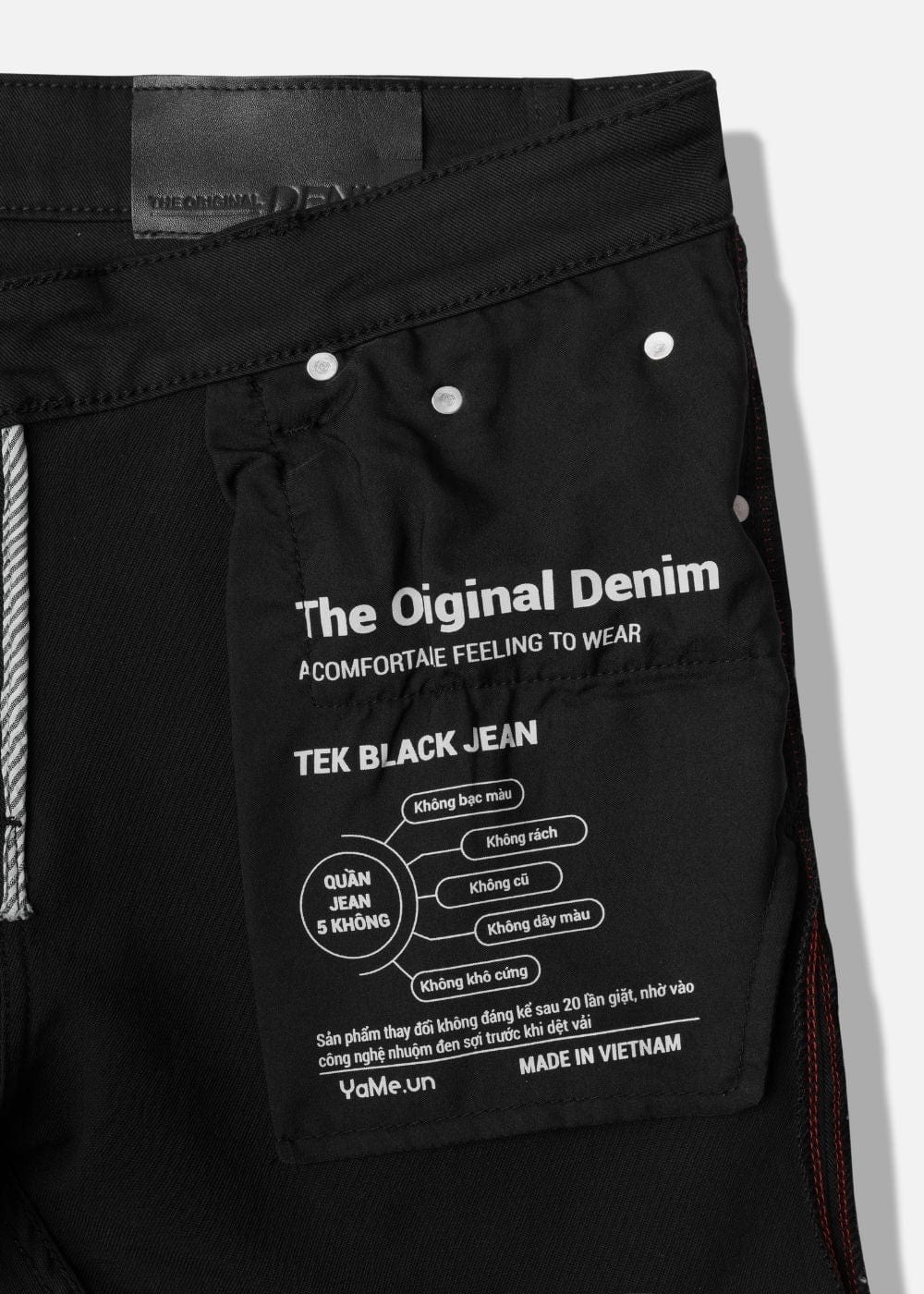 Quần Jean SlimFit Quần Jeans Slim Fit The Original M009 Đen