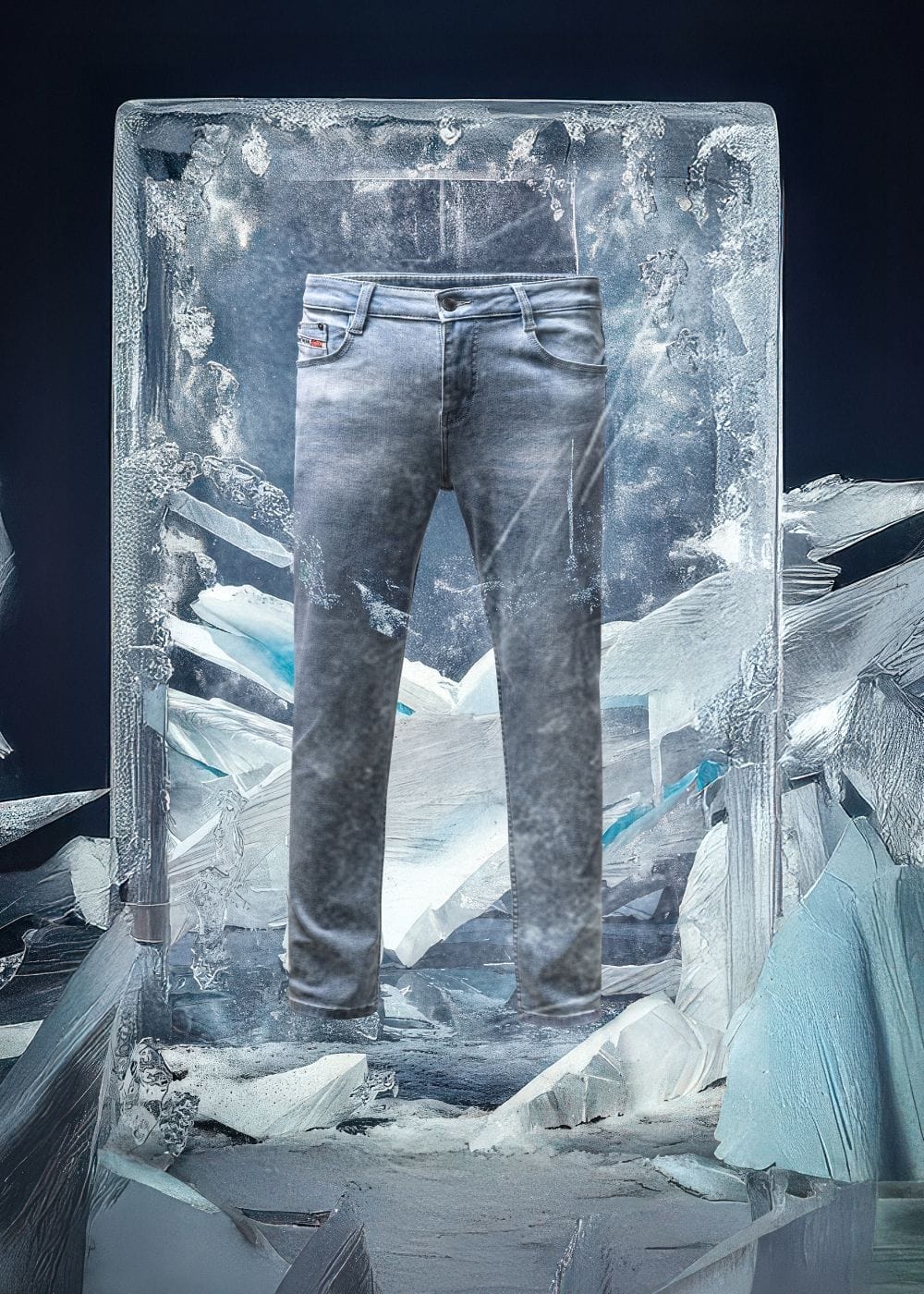 Quần Jean SlimFit Quần Jeans The Original M003 Xanh Nhạt