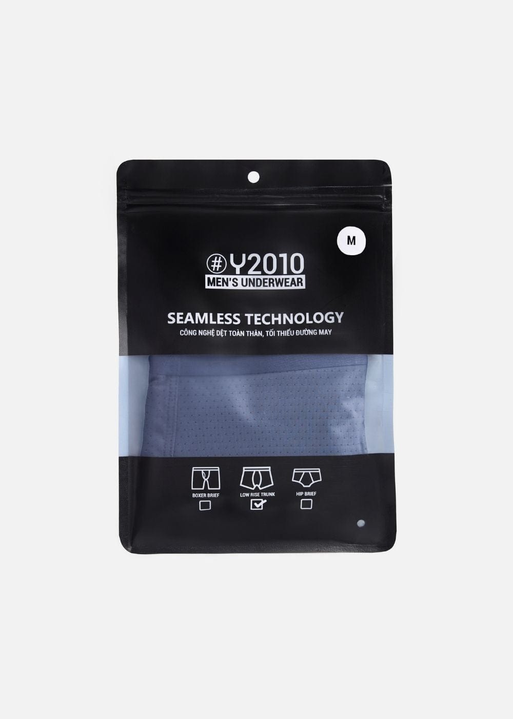Quần Lót Boxer Ngắn Quần Lót Boxer Ngắn #Y2010 L01 Xanh Xám