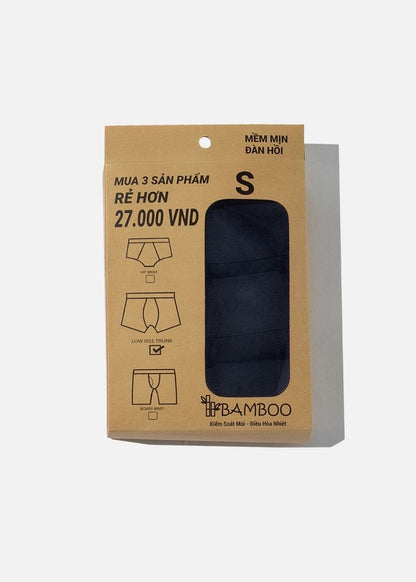 Quần Lót Boxer Ngắn Quần Lót Boxer Ngắn #Y2010 M3 Combo 3 Đen