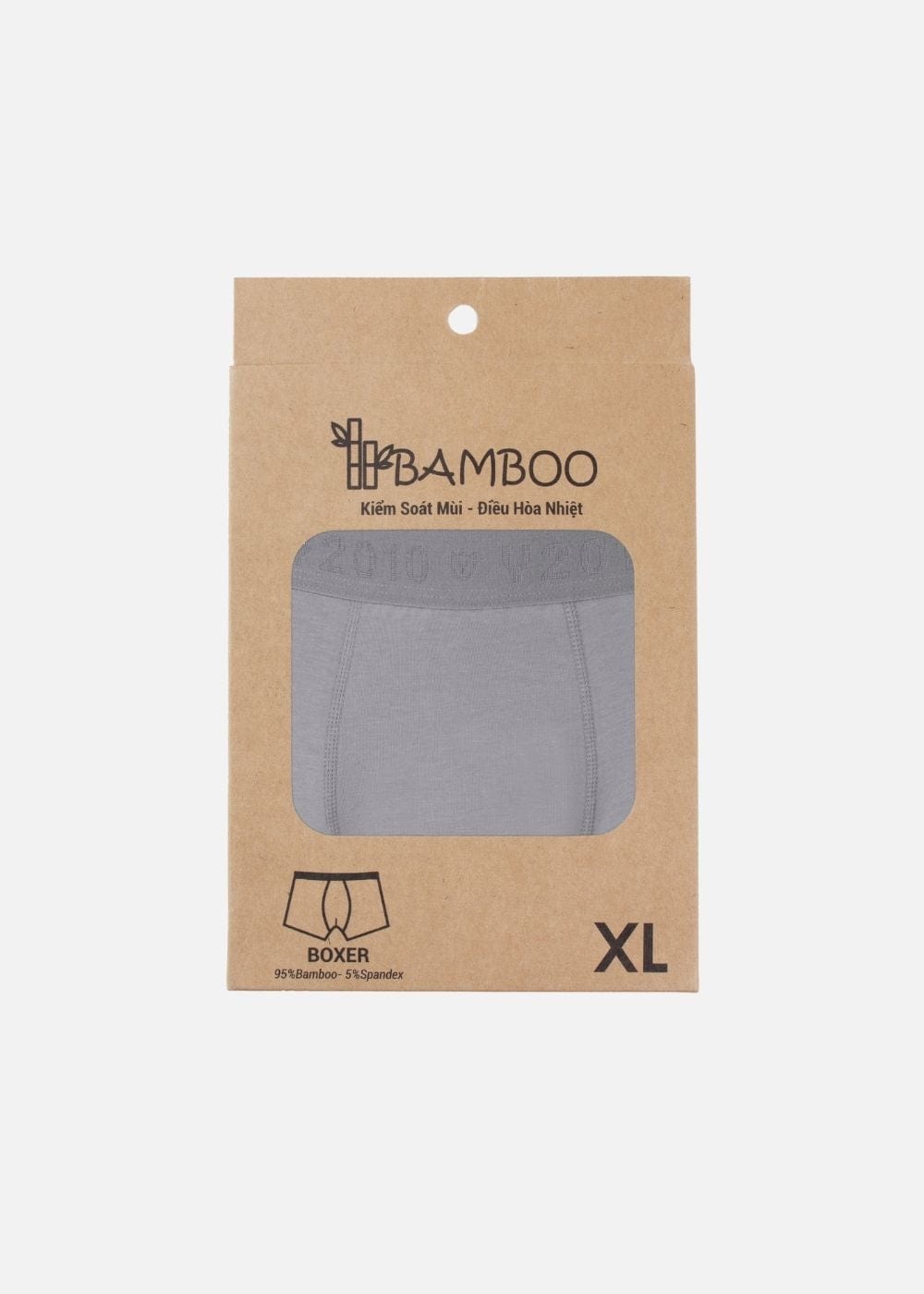 Quần Lót Boxer Ngắn Quần Lót Boxer Ngắn #Y2010 Ver3 Xám
