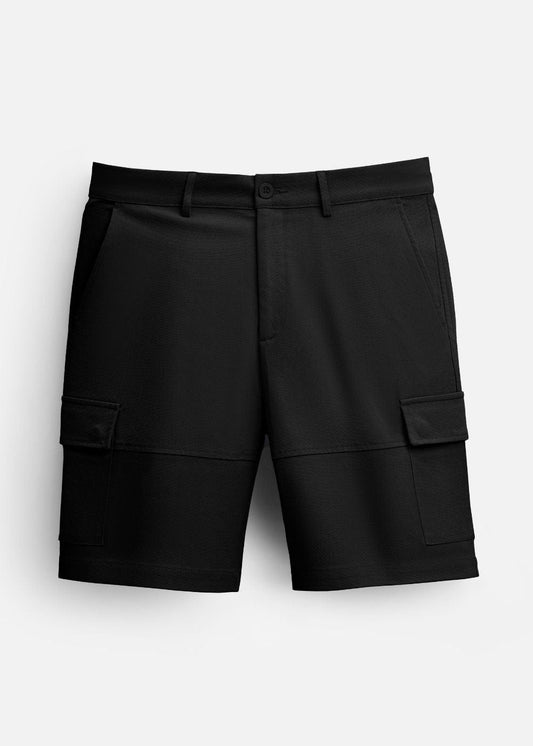 Quần Short Kaki Quần Short Cargo No Style 033 Đen