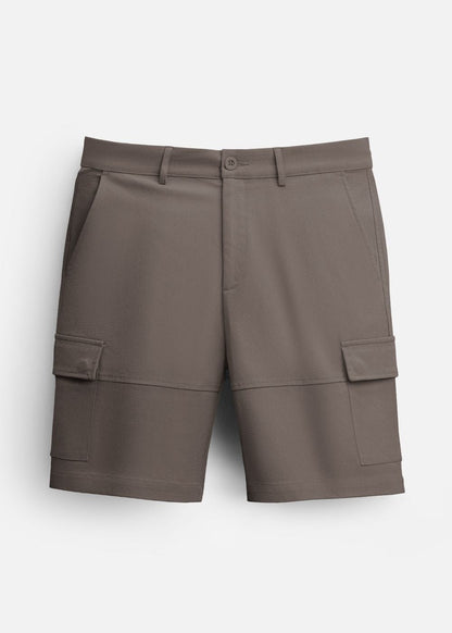 Quần Short Kaki Quần Short Cargo No Style 033 Nâu