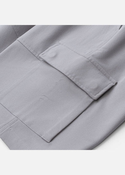 Quần Short Kaki Quần Short Cargo No Style 033 Xám