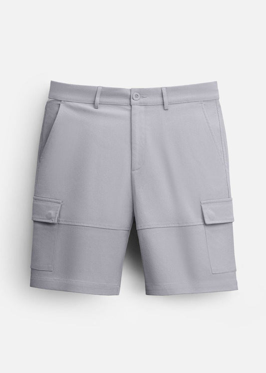 Quần Short Kaki Quần Short Cargo No Style 033 Xám