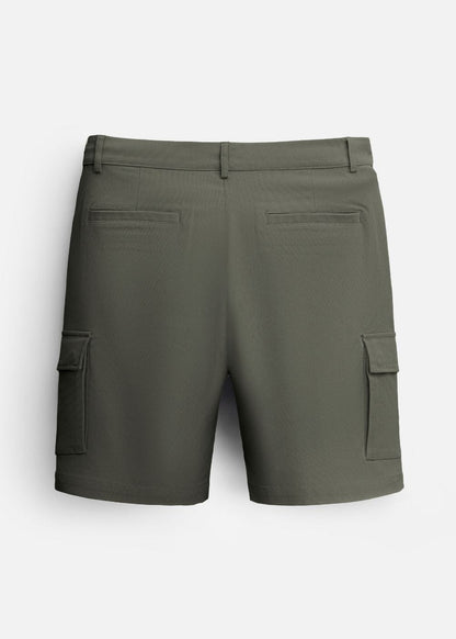 Quần Short Kaki Quần Short Cargo No Style 033 Xanh Rêu