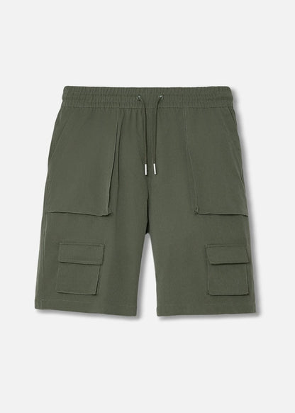 Quần Short Dù Quần Short No Style M91 Xám Rêu
