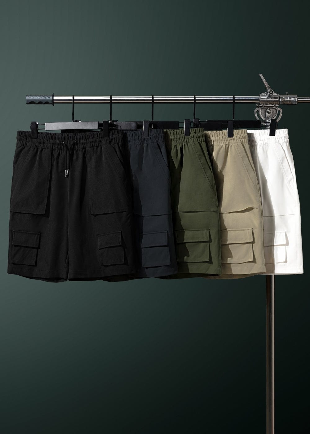 Quần Short Dù Quần Short No Style M91 Xám Rêu